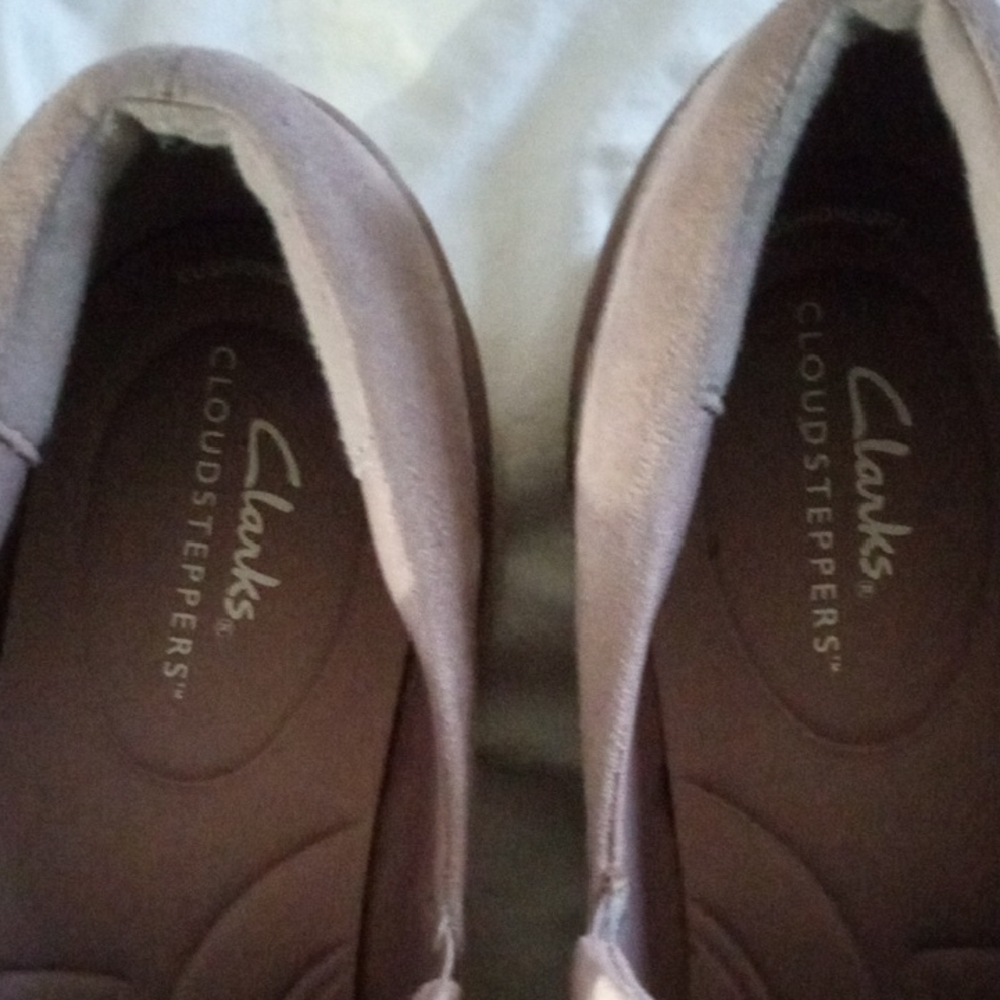 Clarks Women's Cloudsteppers Slippers - Lavender Audreigh Eve Size 10